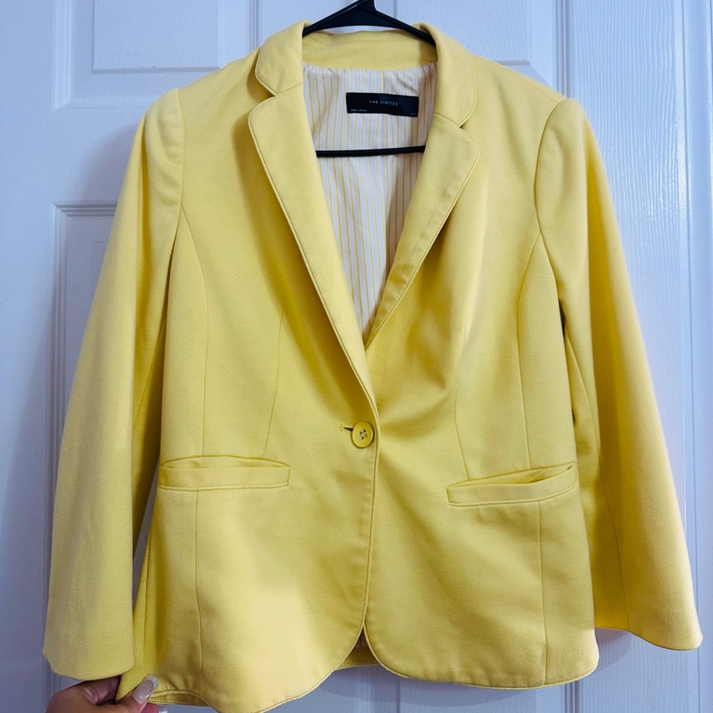 The Limited Yellow Blazer (Small)
